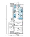 リヴシティ横濱新川町弐番館の間取り画像