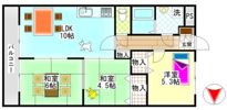 ネクスト倉田 東館の間取り画像