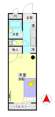 SKマンションの間取り画像