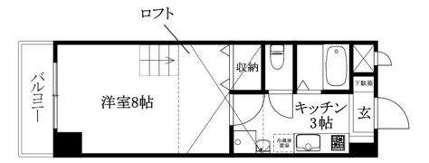ステューディオ ツキヤマの間取り画像
