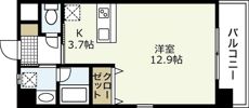 ミロワール舟入の間取り画像