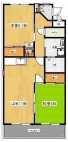 サンフラワーハイツCの間取り画像