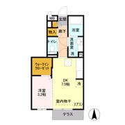 セピアコートの間取り画像