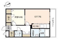 セレッソ庚午の間取り画像