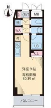 パルティールの間取り画像