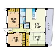 グリシーヌ空港の間取り画像