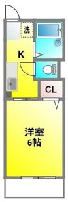 シティハイムカーサ武蔵野の間取り画像
