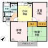 セジュール・ミナミ B棟の間取り画像