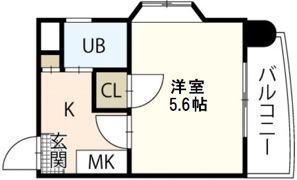 エントランス矢賀の間取り画像
