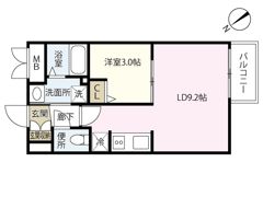 F・R Ⅱの間取り画像