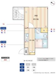 West Crystalの間取り画像