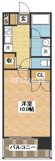 フロンティアエムの間取り画像