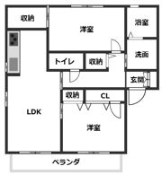 リヴェール ヒデの間取り画像