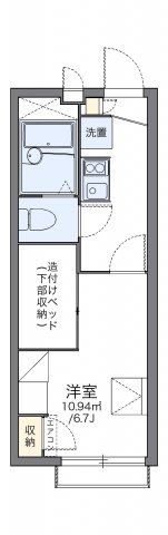 レオパレス相楽の間取り画像