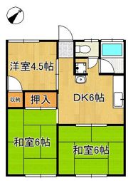 グランデール鳴水 Bの間取り画像