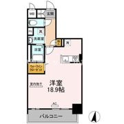 シズカビルディング白銀の間取り画像