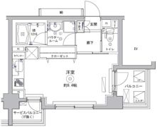 クリオ平和島の間取り画像