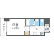 プレサンス扇町駅前の間取り画像