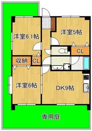 ライオンズマンション青山第3の間取り画像