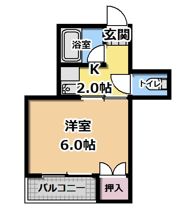 エクセレント旭の間取り画像