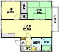 エスティ71の間取り画像