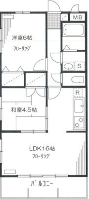 セレスティの間取り画像
