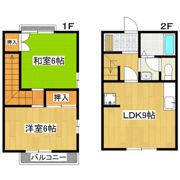 スカイバレー二の宮の間取り画像