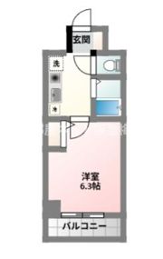 ラナップスクエア東天満の間取り画像
