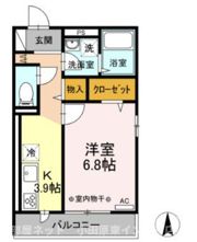 D-room浜町の間取り画像