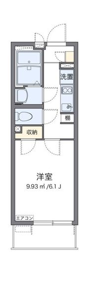 クレイノオーシャンパルの間取り画像