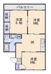 CITYオークラAの間取り画像