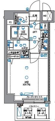 パティーナ十条の間取り画像