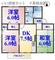 カサベルデCの間取り画像