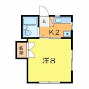 ハイツ福田の間取り画像