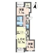 グラン浦和の間取り画像