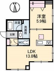 シンフォニアⅡの間取り画像