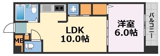 サントピア新今宮の間取り画像