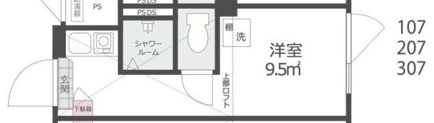 ノースヒル新宿イーストの間取り画像