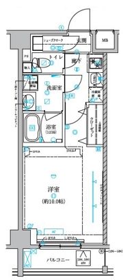 ベルシード氷川台の間取り画像
