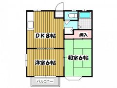 パレット吉山の間取り画像