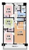 KDXレジデンス守口の間取り画像