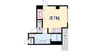 ビリオン日暮の間取り画像