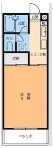 casa fonte カーサフォンテの間取り画像