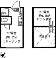 プルミエール野方の間取り画像