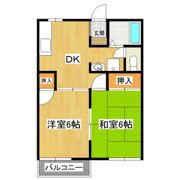 サンコートハイツB棟の間取り画像