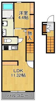 ポルテ・コートの間取り画像