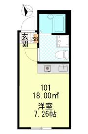 クレール弘明寺の間取り画像