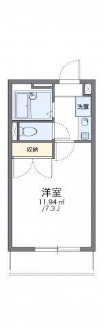 レオパレス葵第1の間取り画像