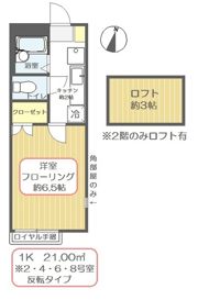 グラントールⅠの間取り画像