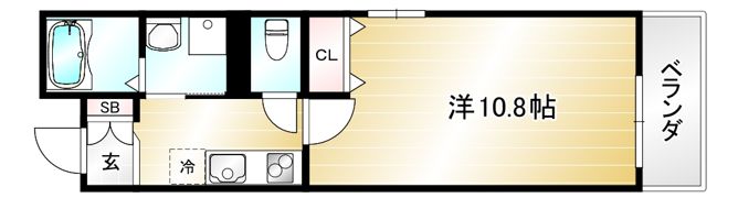 グランレブリー御所西Ⅱの間取り画像